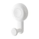 thumbnail image 2 of Gancho Giratorio | Gancho de Pared Adhesivo Ajustable 360° | Plástico Abs Resistente | Colgador Sin Dejar Rastro para Baño, Cocina y Oficina | Paquete de 4, Blanco, 2 of 6