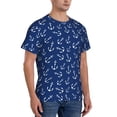 thumbnail image 5 of Rocae Nautical Anchors for Men's Moisture-Wicking Crew Tee - T-Shirt for Sports, Outdoor Activities, and Casual WearLarge, 5 of 9