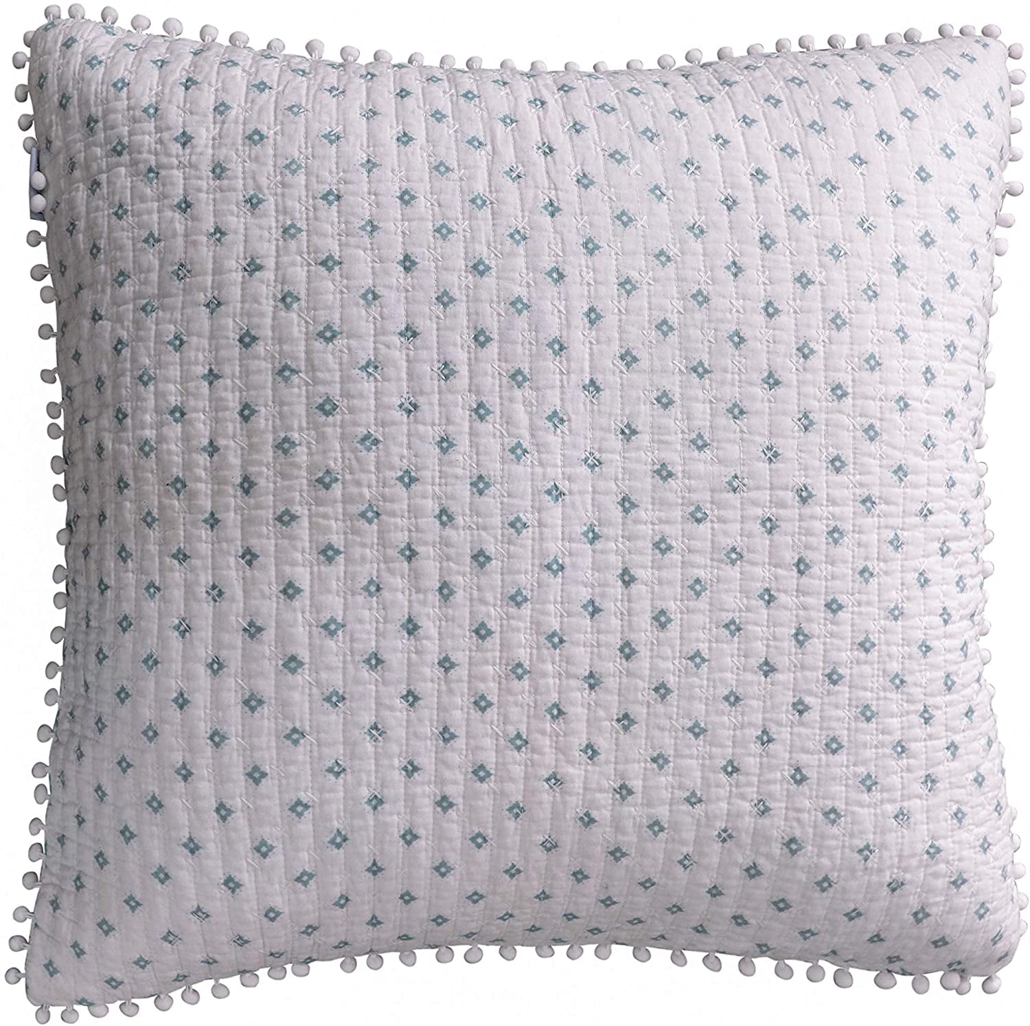 pom pom euro pillow