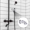 thumbnail image 2 of Metal Shower Head Holder 180 Degree Adjustment Handheld Brackets with Mounting Nut General Shower Head Wall Mount, 2 of 7