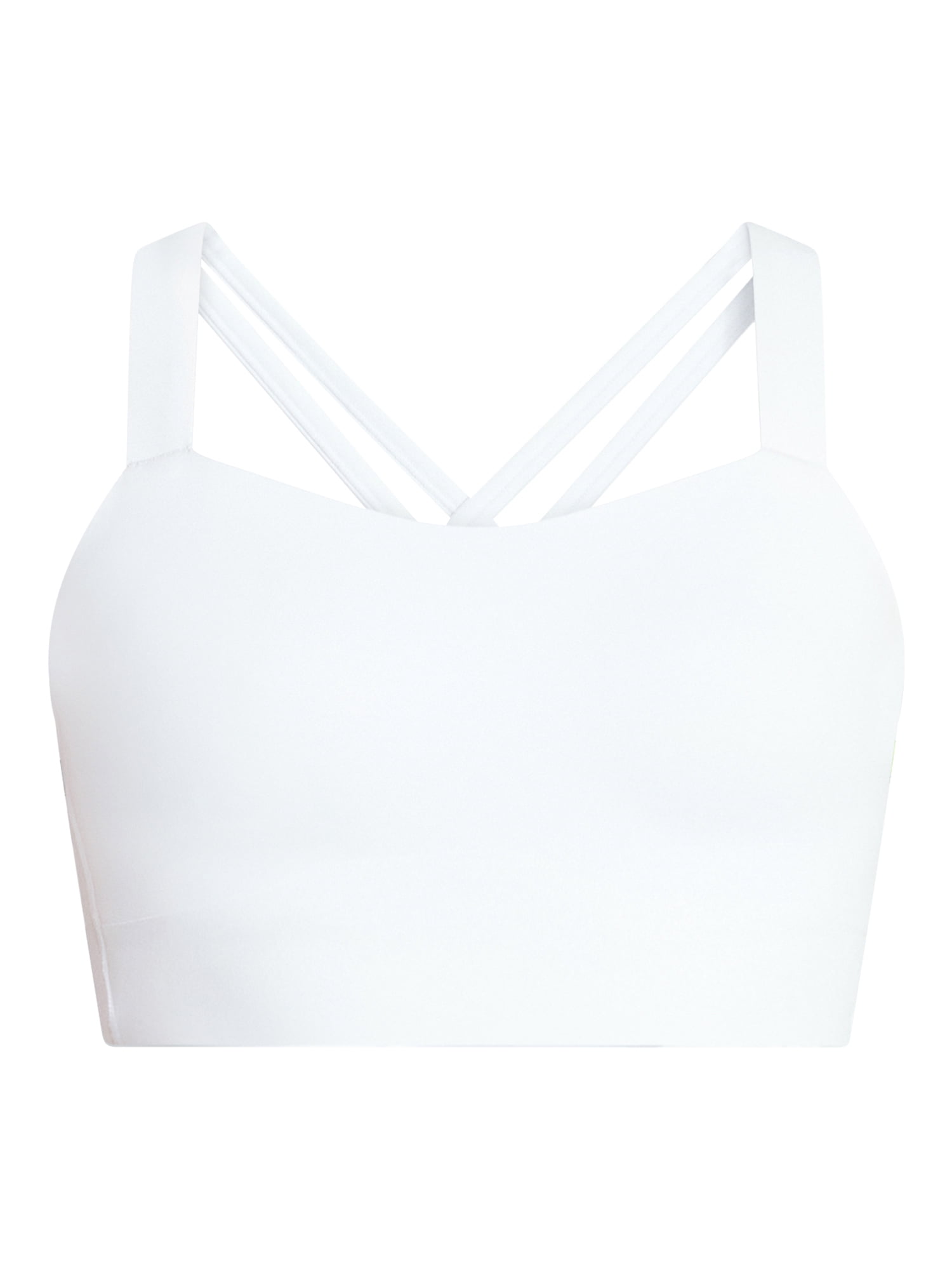 Avia Women's Low Impact Longline Strappy Back Sports Bra, Sizes XS-XXXL