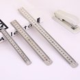 thumbnail image 2 of 9Pcs Rulers Short Scale Rulers Measuring Rulers Steel Rulers Office Student Stationery, 2 of 5