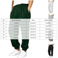 thumbnail image 4 of Splozh Boys Wide Leg Pants Girls Wide Leg Sweatpants Kids Baggy Casual Elastic Waist Track Sweat Pants with Pockets Streetwear,Dark Green,9-10 Years, 4 of 6