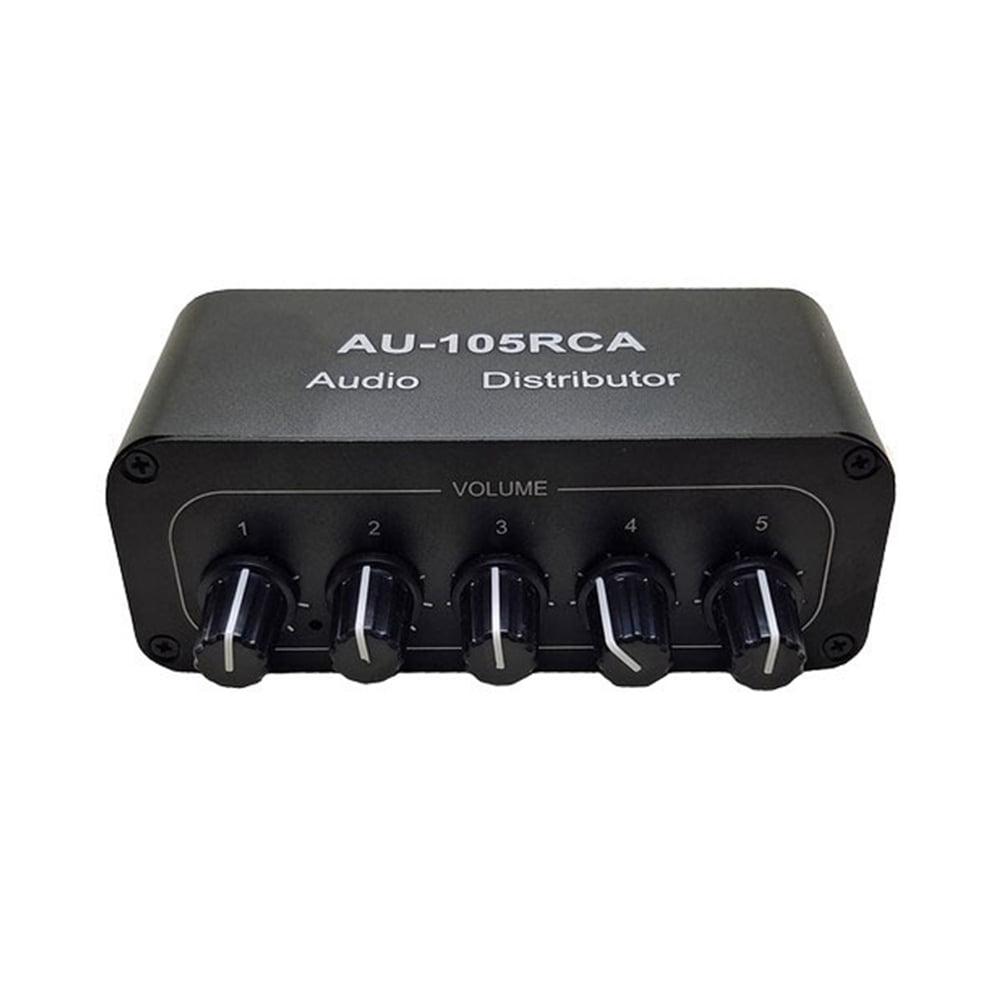 1 x Stereo Audio Mixer-black