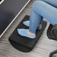 thumbnail image 6 of Footrest for Under Desk with Non-Slip Massaging Micro Beads Base Firm Foam Half-Cylinder Ergonomic Height Adjustable Footstool for Home Office Desk Airplane Travel (Black Height Adjustable), 6 of 8