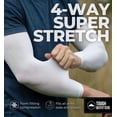 thumbnail image 4 of Mangas de brazo con protección solar UV para hombres y mujeres - Manga de compresión deportiva con factor de protección solar UPF 50, 4 of 5