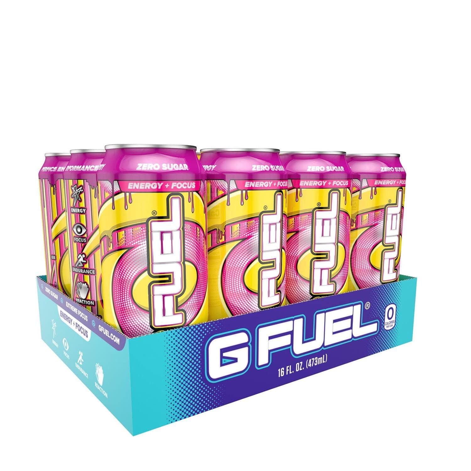 G Fuel Hype Sauce Energy Drink, 16 Oz Can, 12-Pack Case - Walmart.com