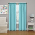thumbnail image 2 of Ellery Homestyles Eclipse Kids Microfiber Blackout Single Curtain Panel Green 42X95 95 Inches, 2 of 5