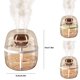 thumbnail image 3 of Humidificador Con Pulverizador De 3 Litros Para Dormitorio Doméstico, Gran Capacidad, Silencioso, Luz Nocturna, Humidificador Usb, 3 of 8