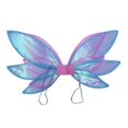 thumbnail image 1 of Alas de hada para mujeres, adultos y niños, accesorio de fotografía para fiesta de carnaval de Mardi Gras Azul Rosa, 1 of 9