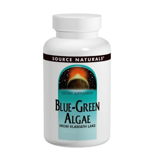 SOURCE NATURALS - Blue-Green Algae Freeze Dried 500 mg 50 Tablet 50 ...