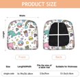 thumbnail image 3 of Colorful Fantasy Food Elements Pattern Seat Covers for Dining Room Chairs Set Of 4,Stretch Printed Washable Chair Seat Cover with Elastic Ties and Button,Removable Waterproof Couch Cushion Covers, 3 of 6