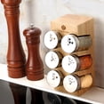 thumbnail image 5 of 7Pcs Seasoning Rack Seasoning Bottle Set Household Pepper Shaker Sealed Sprinkler Pot Barbecue Seasoning Bottle Pot, 5 of 7
