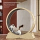 thumbnail image 2 of Pet Cat Running Wheel Pet Treadmill Exercise Lose Weight Walking Fitness Toy Silent Dog Cat Toys Interactive Cat Climbing Frame ShopWise Round, 2 of 10
