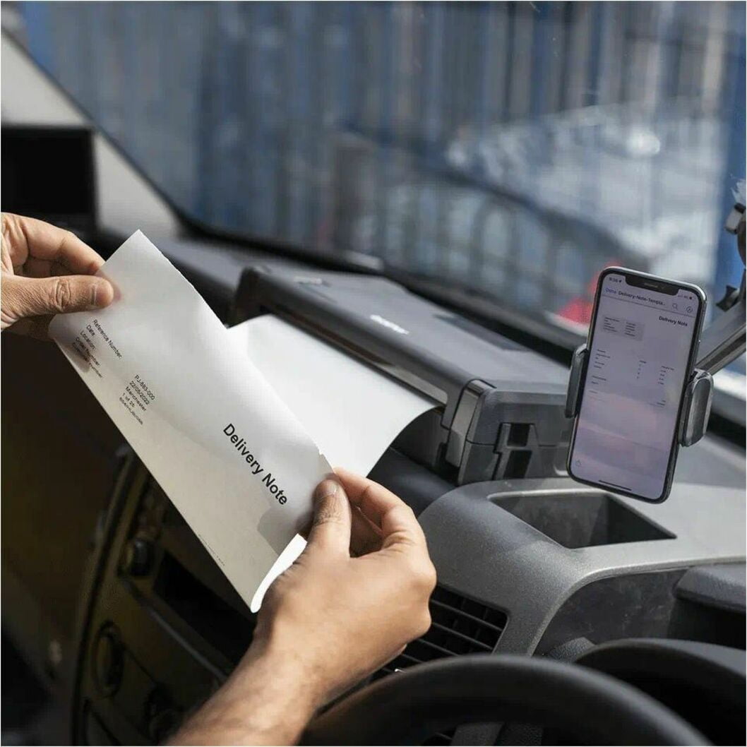 Brother PJ-883 Mobile Direct Thermal Printer - Monochrome - Portable - Label Print - USB - USB Host - Bluetooth - Wireless LAN - Near Field Communication (NFC) - 11" Print Length - 8" Print Width -...