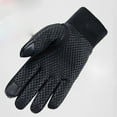 thumbnail image 6 of FADAACAI Winter Gloves Mens Soft Thermal Cuff Gloves Elastic with Slip Winter Gloves Knitted Clamshell Gloves Gloves for Men Women Black One Size Clearance！, 6 of 6