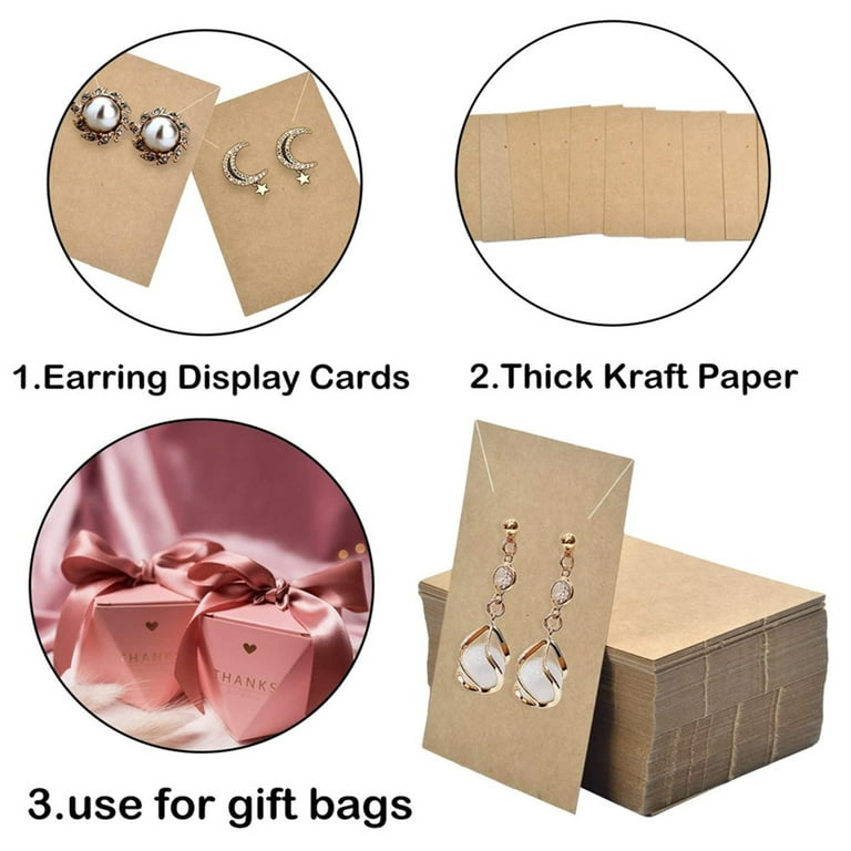  1 Set Jewelry Packaging Card Hanging Earring Card