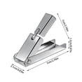 thumbnail image 3 of Stainless Steel Seafood Sheller Efficient Kitchen Crab Crayfish Peeler For Easy Shelling And Tails Removal, 3 of 6