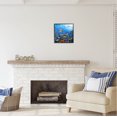thumbnail image 2 of Stupell Industries Underwater Turtles & Fish Coastal Painting Black Framed Art Print Wall Art, 2 of 7