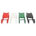 thumbnail image 3 of Xmas Tree Wooden Sleigh Adornment 4Pcs Creative Decorative Sleds For Living Room Kitchen Decor And Holiday Joy, 3 of 4