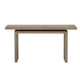 thumbnail image 6 of Harper & Bright Designs Wood Minimalist Console Table with Ash Veneer Designed for Entrywaand Living Room , Natural, 6 of 11