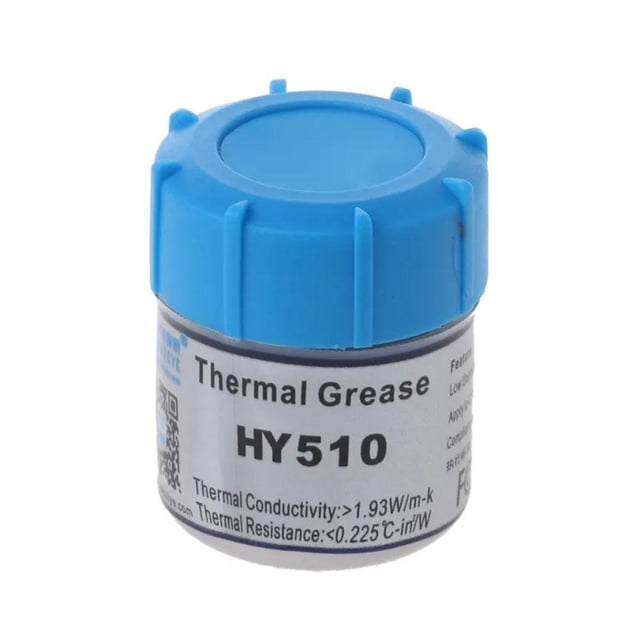 Grau HY510 Boîtier Rigide en Silicone à Pâte de Fibres GPU CPU avec Puce LED UK
