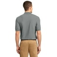 thumbnail image 2 of Port Authority Polo (K500) Cool Grey, S, 2 of 2