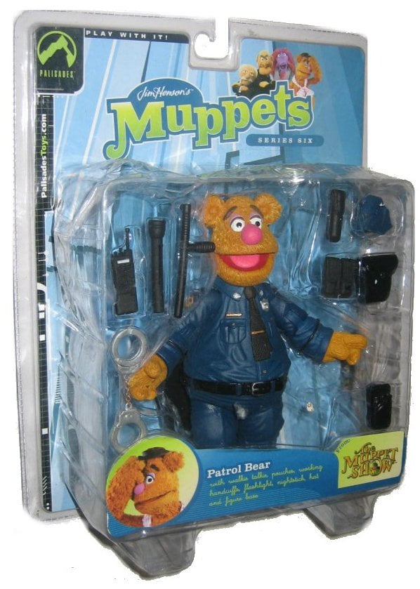 The Muppets Patrol Bear Fozzie Series 6 Palisades 2003 for sale online 