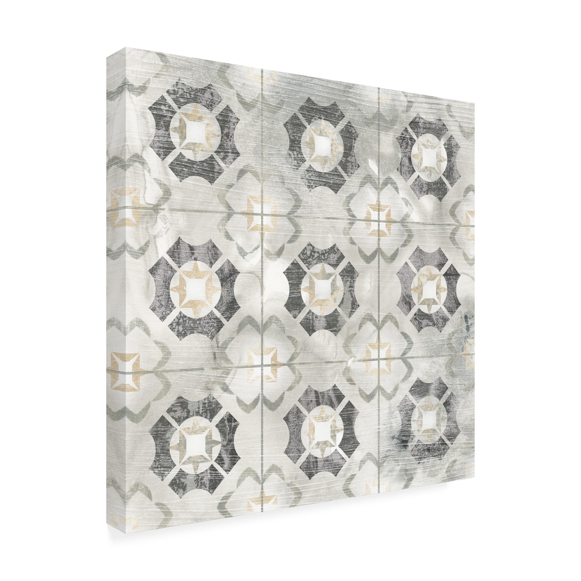 Trademark Fine Art 'Marble Tile Design III' Canvas Art by June Erica Vess