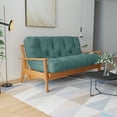 thumbnail image 4 of Loosh Home  12" Canvas Futon Mattress Aqua Twin, 4 of 5