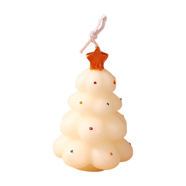 Velas de Navidad Pintadas a Mano Xihbxyly Regalos de Navidad Decoraciones para El Hogar