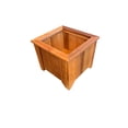 thumbnail image 3 of T&L Large Square Planter Box - cedar stained, 3 of 5