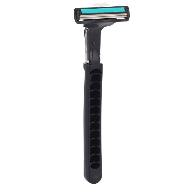Manual de Afeitar de Navaja de Afeitar de Navegación para Hombres, Acero inoxidable Con 20 Cuchillas de afeitar para viajar por Casa