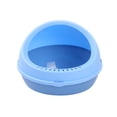 thumbnail image 3 of Semi caja de arena para gatos, orinal desmontable, portátil, duradero, resistente al desgaste, arenero para gatos, orinal para gatos, suministros para Azul Salvador Bandeja de arena para gatos, 3 of 10