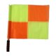 thumbnail image 1 of Bandera de árbitro Bandera de Seguridad de Tráfico Asta de Bandera de Acero Inoxidable Bandera de Señal Ligera Bandera de Mano para Fútbol Campo de Fú Gran cuadrado, 1 of 8