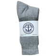 thumbnail image 2 of 120 Pairs Of Yacht & Smith Wholesale Bulk Womens Crew Socks, Cotton Sport Athletic Socks - Size 9-11 (Gray), 2 of 2