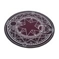 thumbnail image 1 of Youkk 1/2/3/5 Round Floor Mat - Polyester Made Safe For All Soft Texture Cartoon Round Carpet No Loose Thread White Line Starts 60cm 1 Pc, 1 of 6