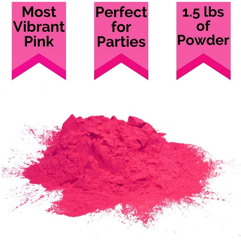 Chameleon Colors Pink Gender Reveal Powder - Easy-open Bags Of Pink Color  Chalk Powder - 2 Pack Of 1 Lb Bags : Target
