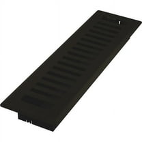 Signature Series Floor Register, Bronze Age Montezuma, Steel, 2-1/4 x 12-In.