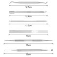 thumbnail image 2 of Toenail File and Nail Remover, Stainless Steel Ingrown Toenail Removal Kit, Nail Cleaner for Pedicure, 2 of 5