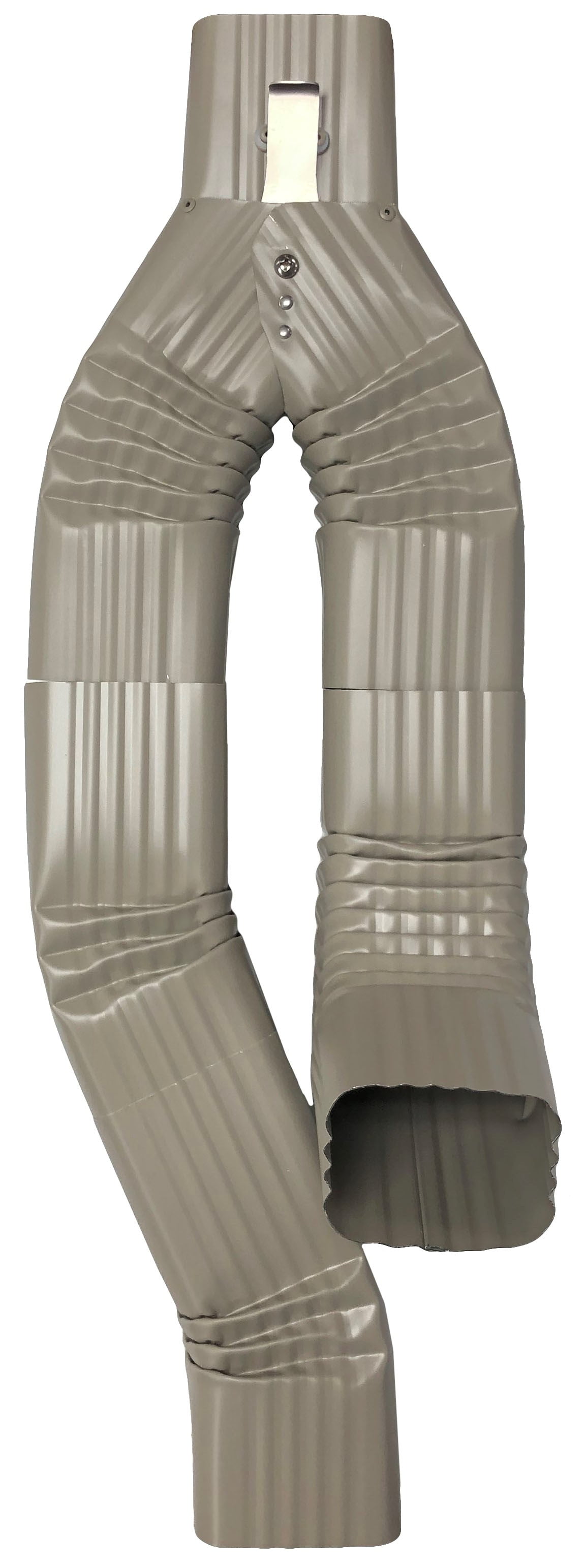 Inline Downspout Diverter for Rain Barrels (2X3, CLAY)