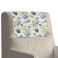 thumbnail image 7 of TSOVTHRID Starfish Seashell Coral Print Recliner Headrest Cover, Non Slip Sofa Headrest Protector, Waterproof PU Recliner Head Rest Cover for Sofa,Furniture,Living Room 17x27in, 1 PCS, 7 of 7