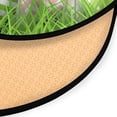 thumbnail image 3 of Brown Bunny Bottom and Easter Eggs Round Area Rug 3Ft Small Round Area Rug Soft Bedroom Entryway Foyer Throw Mat Washable Non-Shedding Non-Slip Sofa Nursery Carpet, 3 of 5