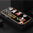 thumbnail image 3 of Smooth E-TPU Phone Case For Samsung Galaxy S24 S23 S22 S21 S20 FE S10 A01 A02 A03 PLUS 5G Case Minnie Mickey Donald Duck Goofy, 3 of 5