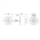 thumbnail image 3 of 4 Piezas KN 3214 730KV Motor Sin Escobillas 4-6S Lipo Eje de 5 mm para GF1050-3 10 Pulgadas FPV Freestyle Drones de Alcance, 3 of 5