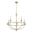 thumbnail image 2 of 28005-MG Millennium Lighting Emery - 5 Light Chandelier-28 Inch Tall and 29.1 Inch Wide-Modern Gold Finish, 2 of 5