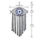 thumbnail image 3 of Amuleto de ojos azules turcos, protección de pared, colgante de la suerte, campanas de viento, decoraciones para el hogar y el jardín, 3 of 4