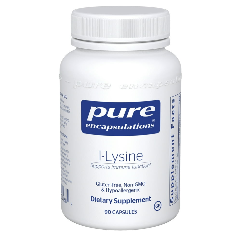 Pure Encapsulations LLysine Amino Acid Supplement for Immune Support
