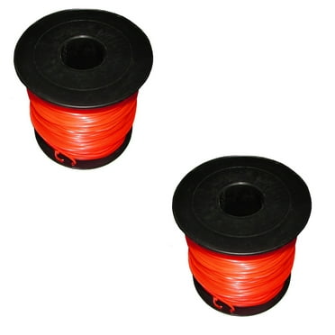 RAParts 2PK 5lb .095" Square Red Commercial String Trimmer Line Spool Echo Fits Stihl Redmax
