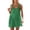 Green, variant on Strappy Backless Casual Dress With Built In Shorts For Yoga Tennis Outdoor Sports And Summer Wear Classic Beautiful Casual Women's Dress